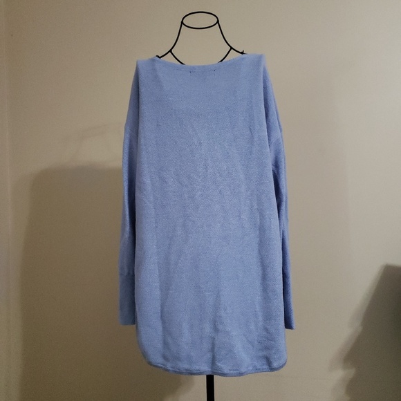 Banana Republic Merino Wool Blend Blouse Stretch - Picture 2 of 6